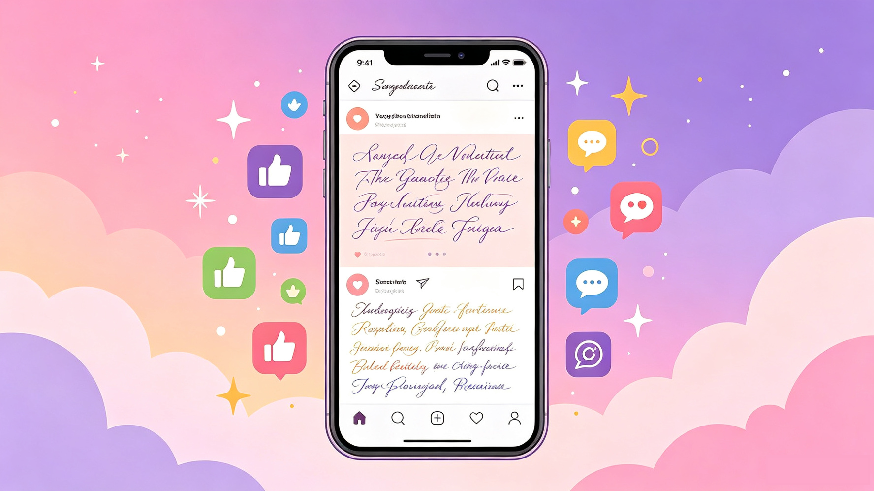 How to Use Aesthetic Fonts to Improve Social Media Visual Hierarchy